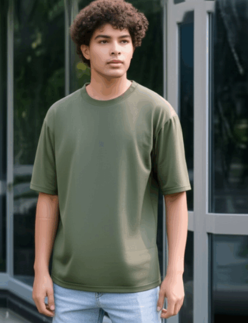 Urban Moss Drop shoulder